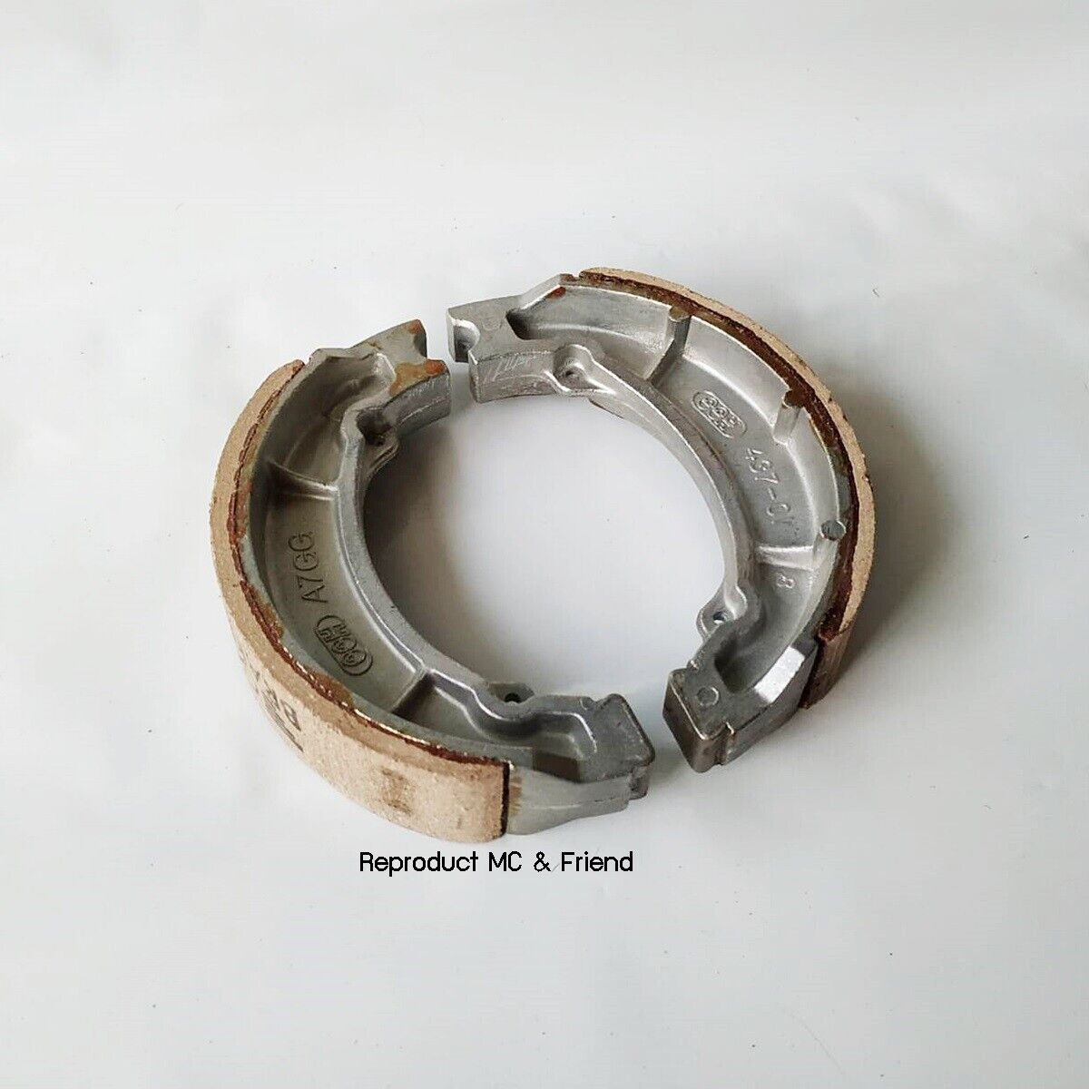 Yamaha TY250 '74-'77 YAS1C '68 YL2 YL2C YLCM YZ100 YZ125 YZ250 Rear Brake Shoe