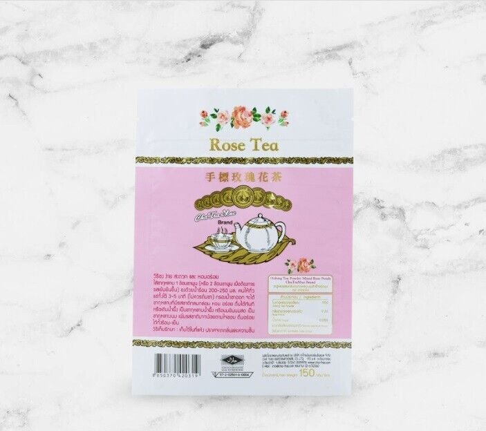 10x ChaTraMue Original Oolong Rose Tea bag drink Fragrant delicious home cafe