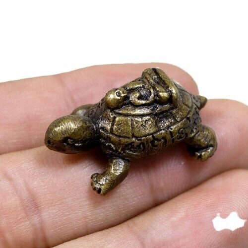 12xThai Amulet Power Magic Turtle Phra LP. Ngern Wealth Talisman Fetish Statue