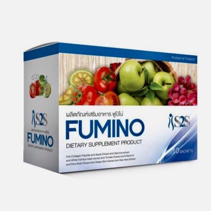 12x Fumino Detox Natural High Fiber Reduce Belly Fat Weight Loss Slimming Body