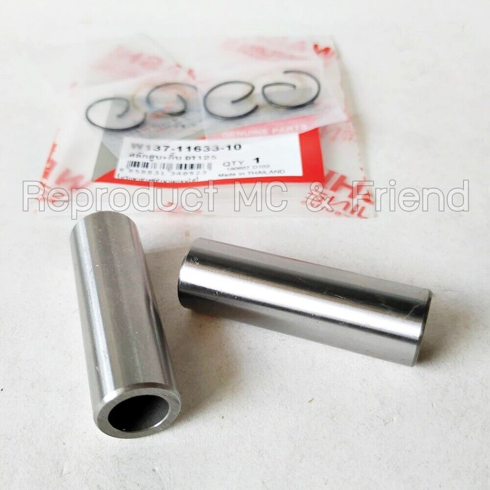 Yamaha YDS3 TZ250 YM1 YM1S TD1 TD2 DS6 Piston Pin Pins + Clips (A pair set)