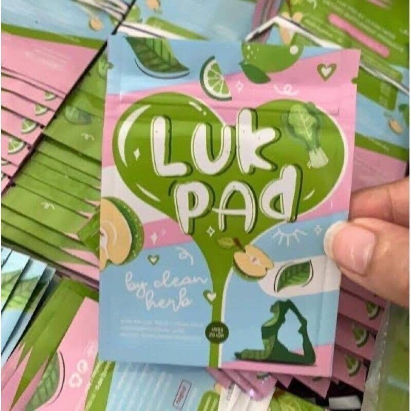 12x LUK PAD DETOX Herbal Super Clean Healthy Care Slimming Weight Control