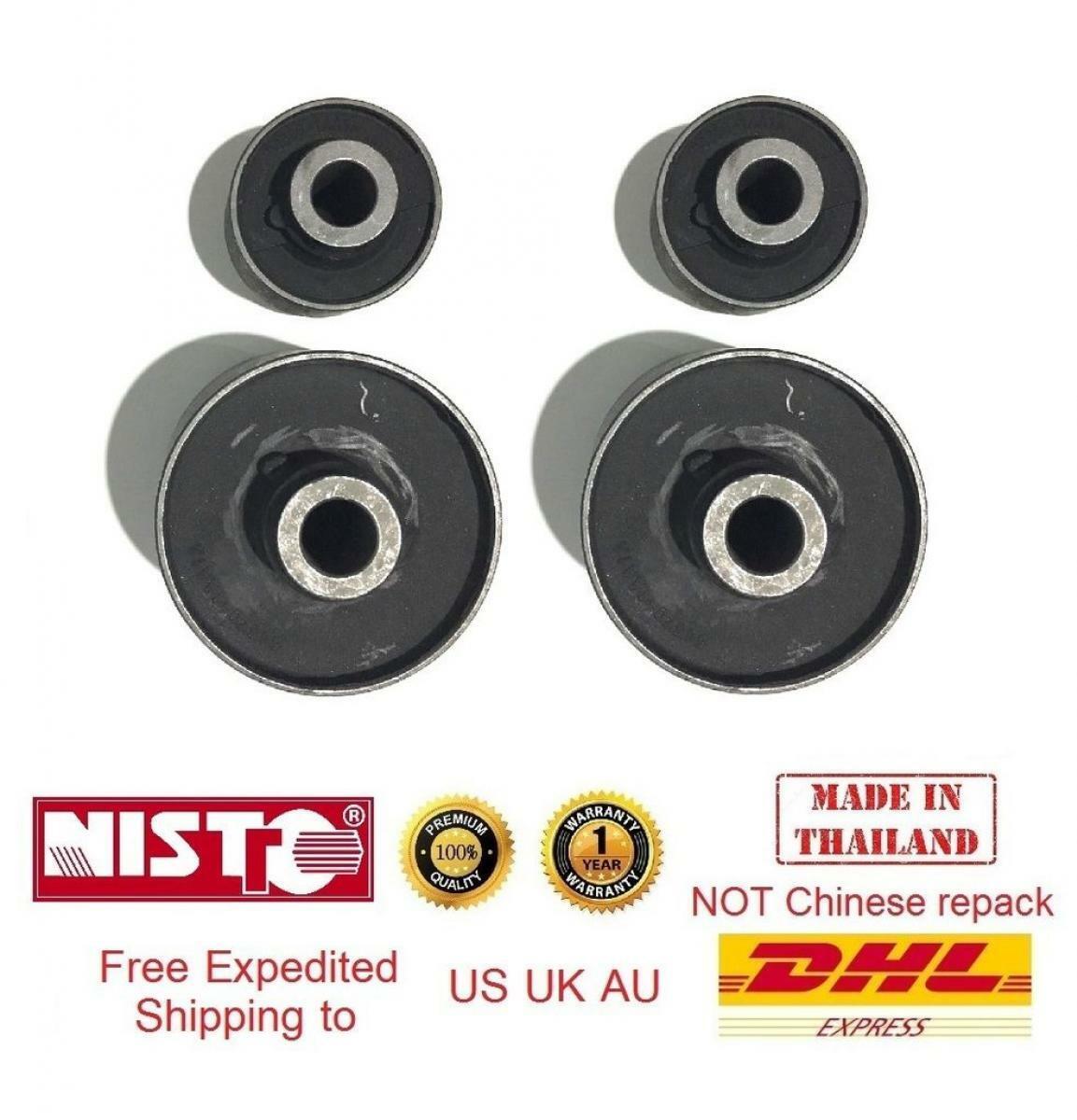 X4 Front Lower Control Arm Bushing For Nissan 2009-13 Maxima Murano 07-12 Altima