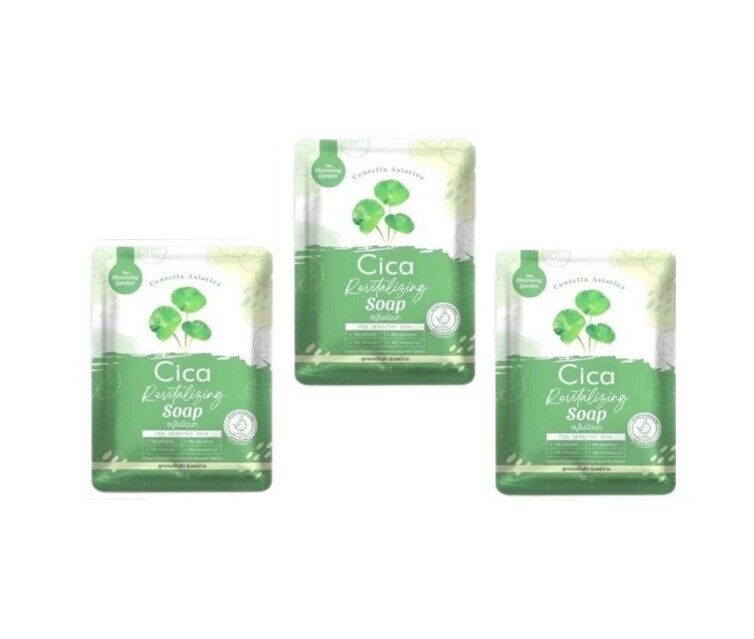 Cica Revitalizing Soap Centella asiatica Extract moist skin soft dark spots fade