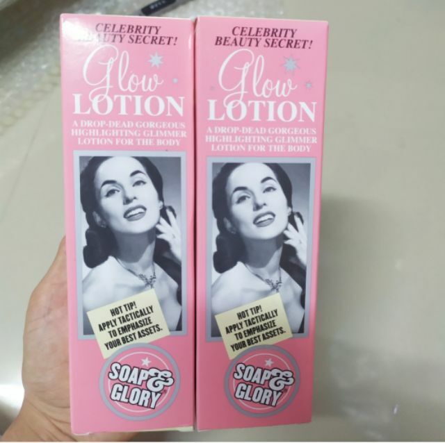 150 ml Soap & Glory Body Glimmer Glow Lotion Fragranced Shimmer Lotion
