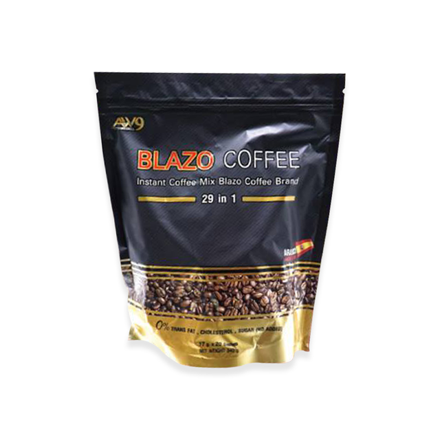 2x Blazo Coffee 29 in 1 Instant Mix Premium Arabica Non-Fat Sugar Free Healthy