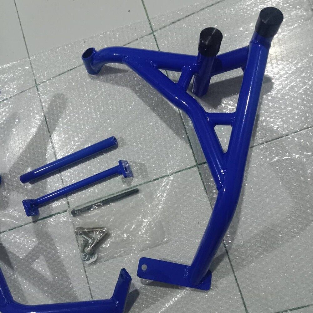Yamaha MT07 / FZ07 Crash cage Bar Blue Motorcycle Motors Pro Subcage Stunt Part