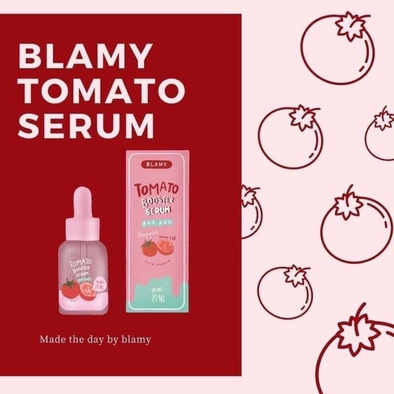 10x Tomato Booster Serum Smooth Clear Radiance Skincare Reduce Dark Spots 20ml