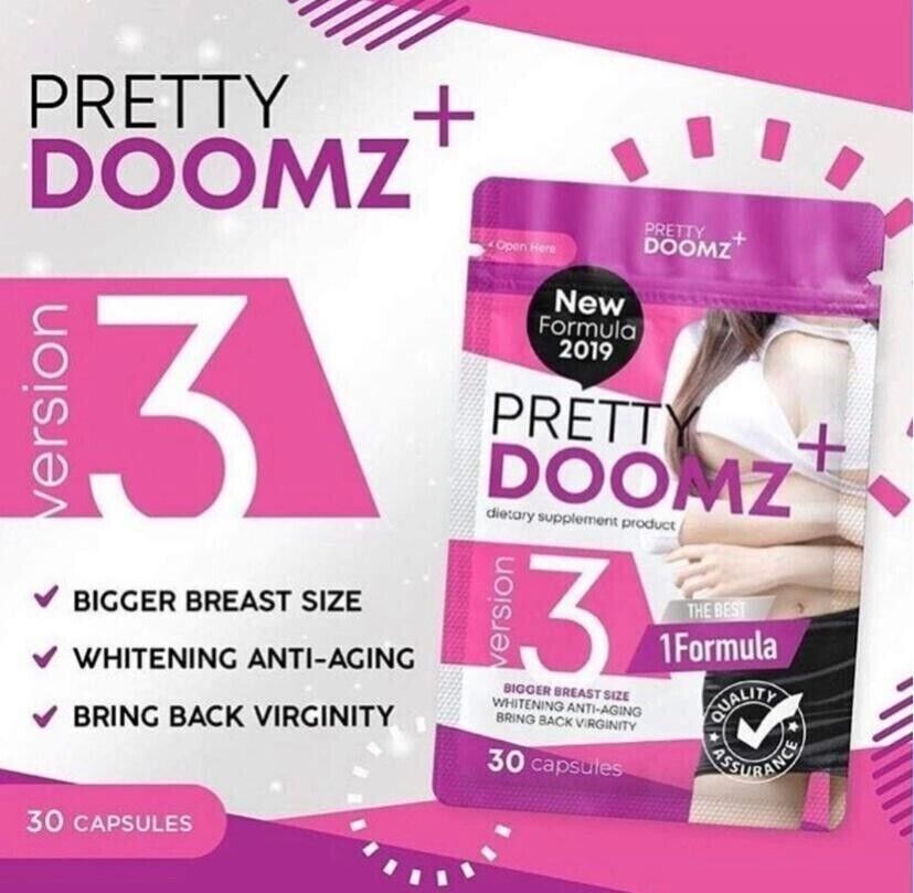 10x Patty Doomz Dietary supplement women skin breast shine, smooth, soft, tight