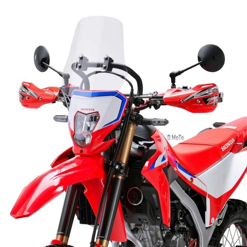 Y1 Yellow Wind Shield For Honda CRF250 300L CT125 KLX250 WR155 Clear Abs Plastic