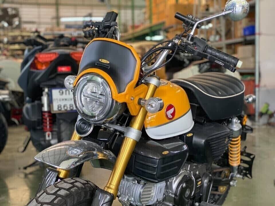 For Honda monkey 125 monkey125 2021 Windscreen Windshield Wind Deflector Cafe