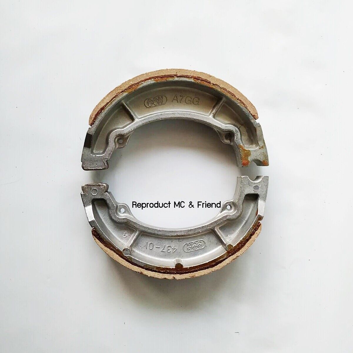 Yamaha TA125 ('75) TT350 ('86-'87) TT600 ('83-'86) TY175 '75-'76 Rear Brake Shoe
