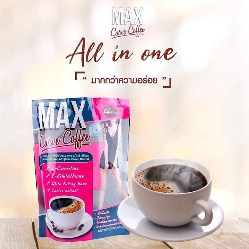 10x Max Curve Coffee Weight Loss burning excess fat shape fitting No Side Effect