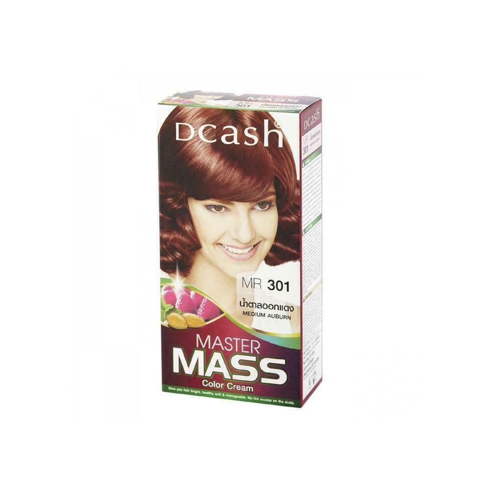 Dcash Master Mass Color Cream MR301 Medium Auburn 50 ml Smooth shiny hair