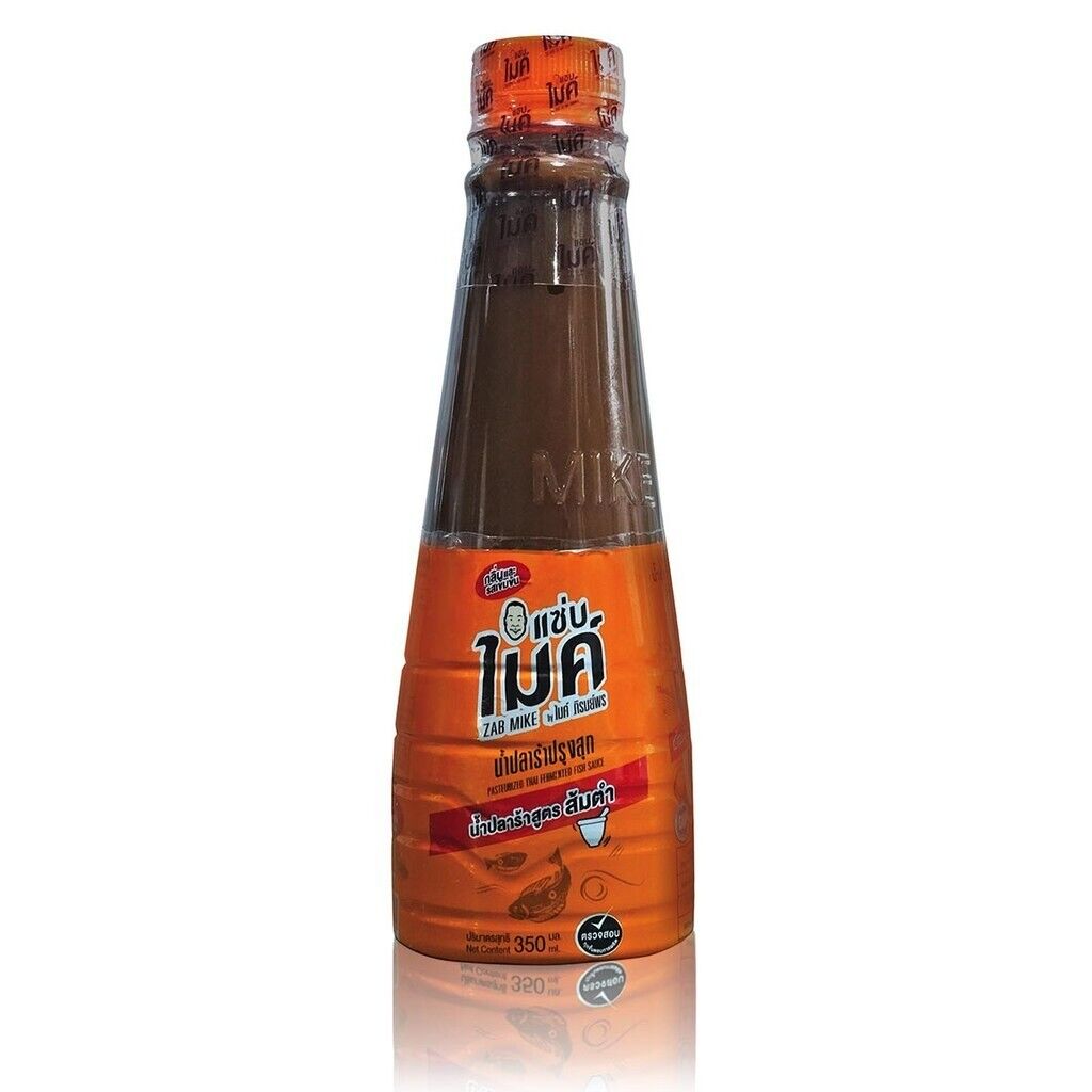 3x Zab Mike Pla Ra Som Tum Fish Sauce Thai Lao Esan Chili Plaste Spicy Seasoning