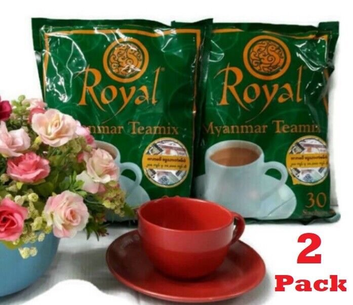 Burmese Teamix Royal Myanmar Tea Milk 3 In 1 Halal Drink Beverage Hot Cool