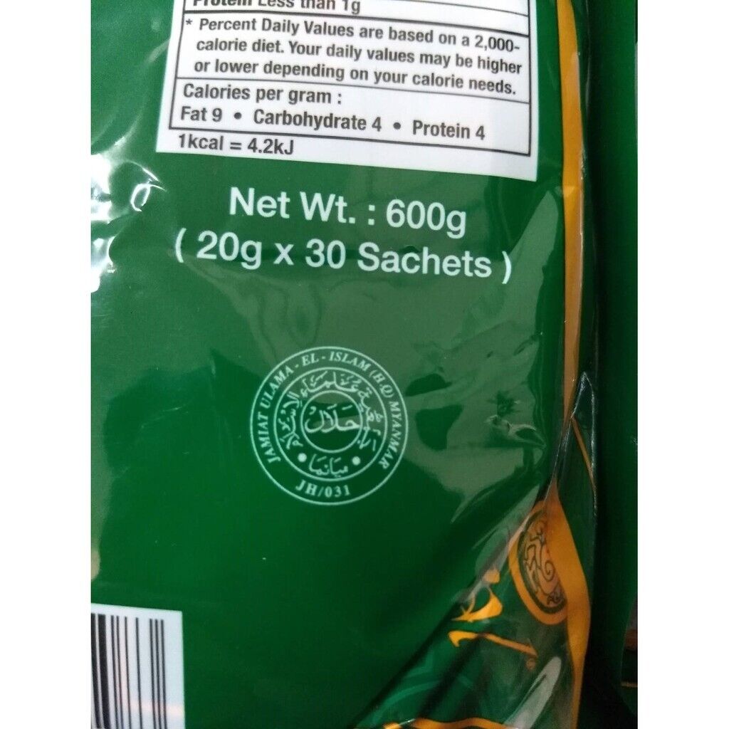 Royal Myanmar Teamix Burmese Instant Milk Tea 3 in 1 Powder Drink 30sachets