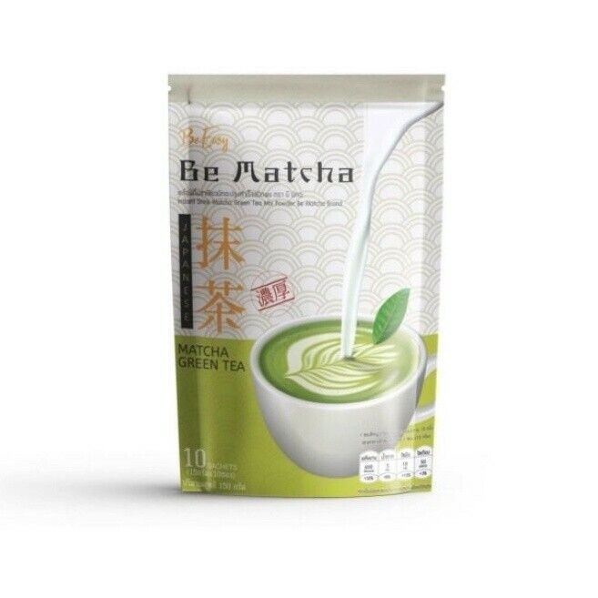 12x Be Easy Be Matcha Green Tea Powder High Fiber Detox Weight Control Excretory