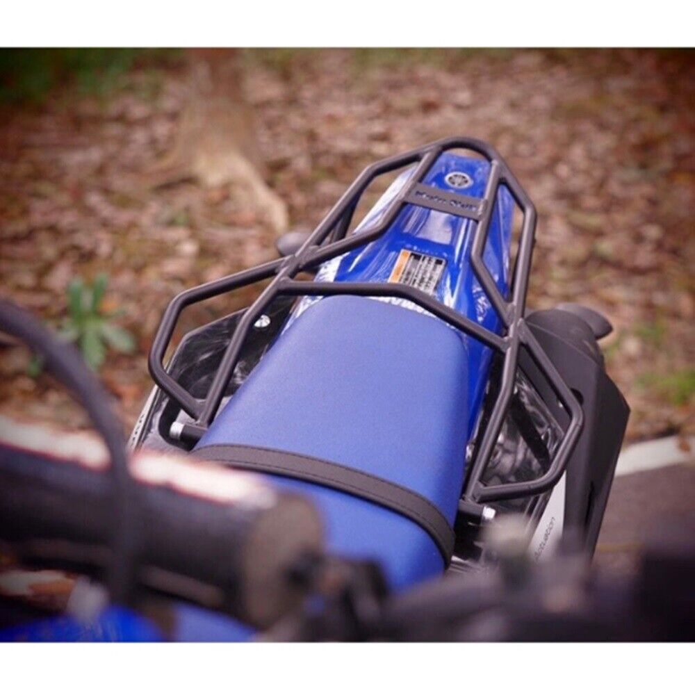 Yamaha WR155 Rear Cargo Rack Black Steel Accessories Carrier Luggage Support Box
