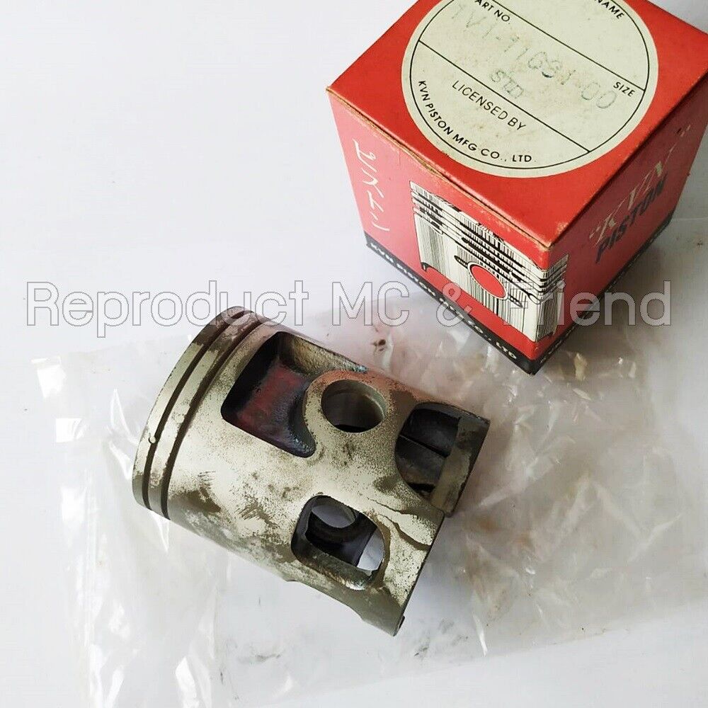 Yamaha RX100 Piston Standard Size (Diameter = 52.00 mm.) New