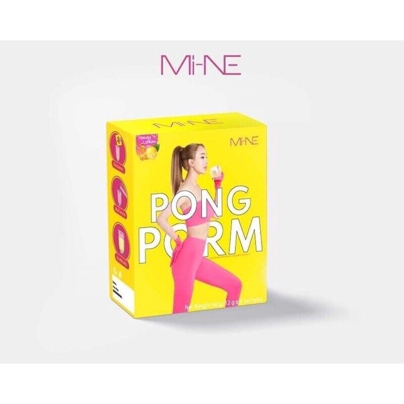 12x PONGPORM Mymint Mine Drink Powder Weight Control Hunger Supplement Slim Diet