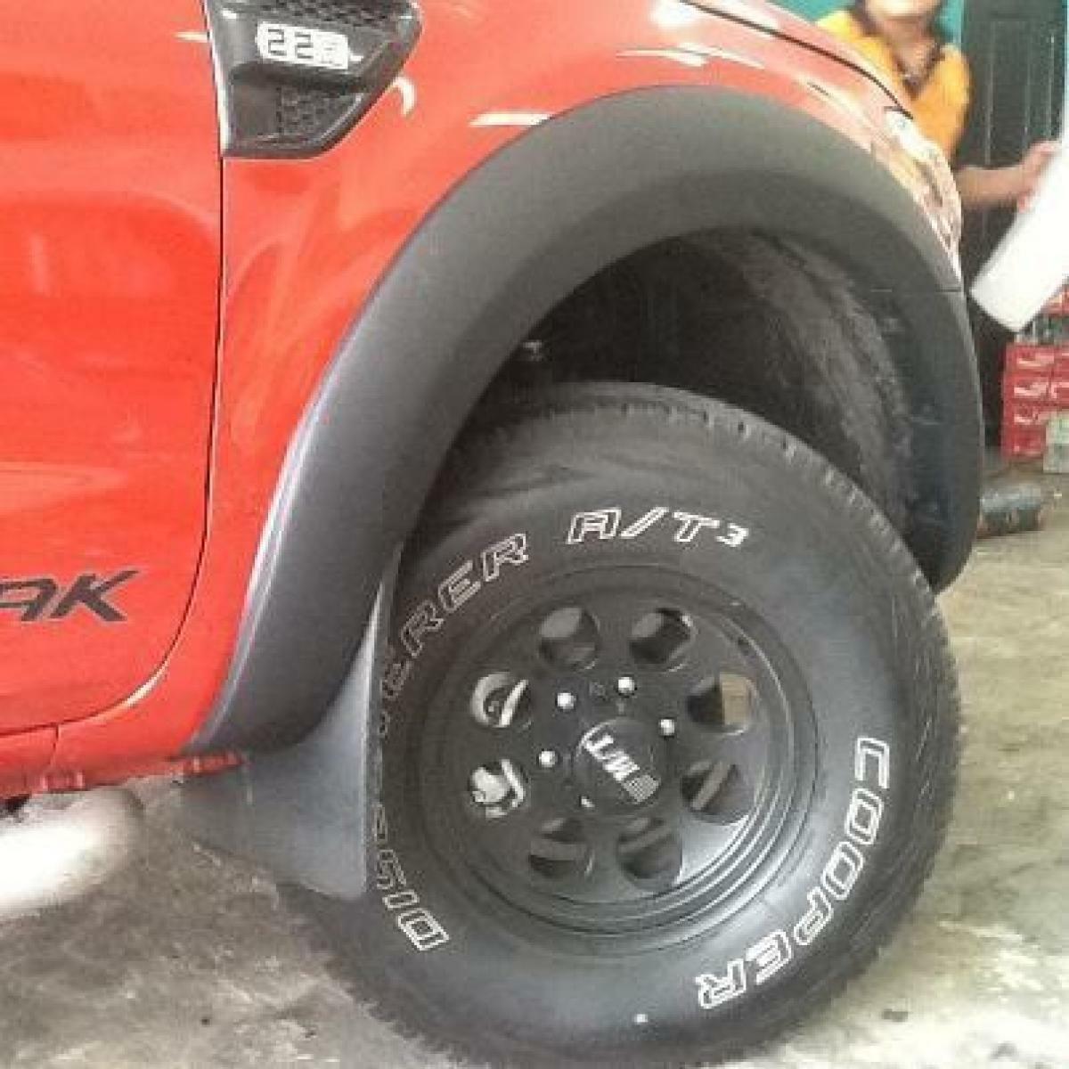 12-14 Ford Ranger Px T6 Matte Black Slim Fender Flares Flare Wheel Arch 6 Inch