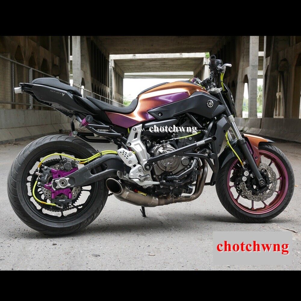 Yamaha MT07 FZ07 12 bar with aluminum plate Motorcycle Accessories Stunt Parts