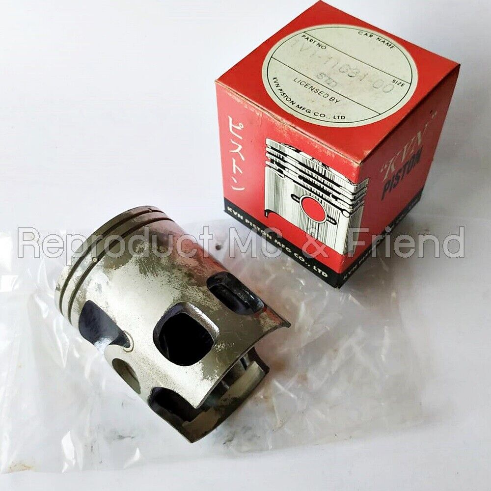 Yamaha RX100 Piston Standard Size (Diameter = 52.00 mm.) New