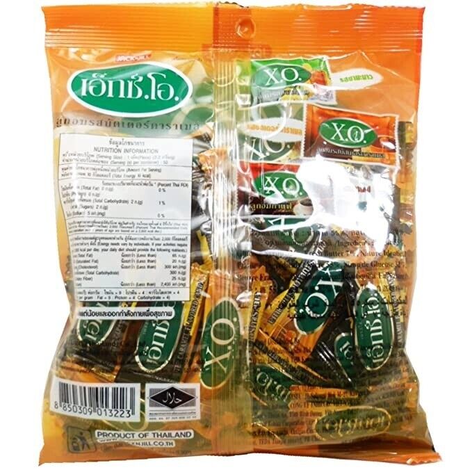 X.O. Butter Caramel Flavored Candy Sweet, intense, mellow 100 pills