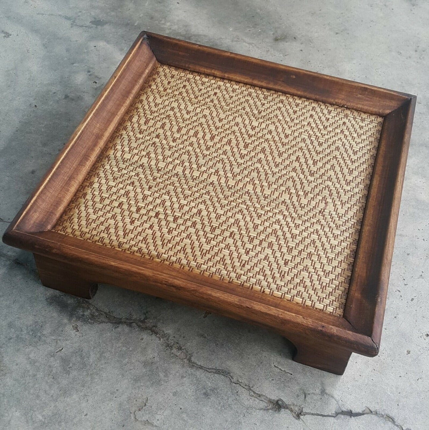 Square Serving Bamboo Wooden Tray For Dinner Trays Tea Bar Breakfast Food