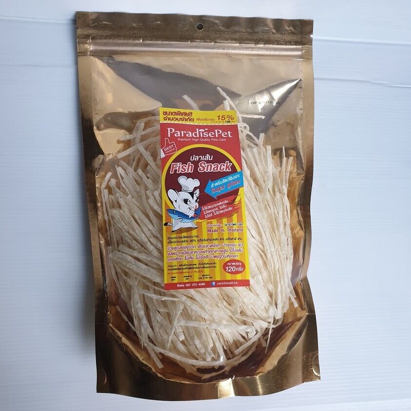 120g Paradise Pet Fish Protein Snack Hamster Sugar Glider Animal Teeth Care