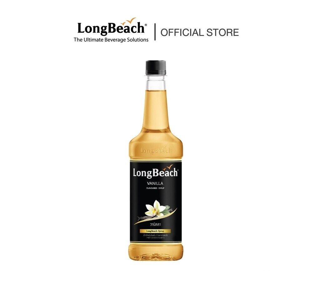 3xLongBeach Vanilla Syrup concentrated nectar mixed drink Cafe Restaurant Party