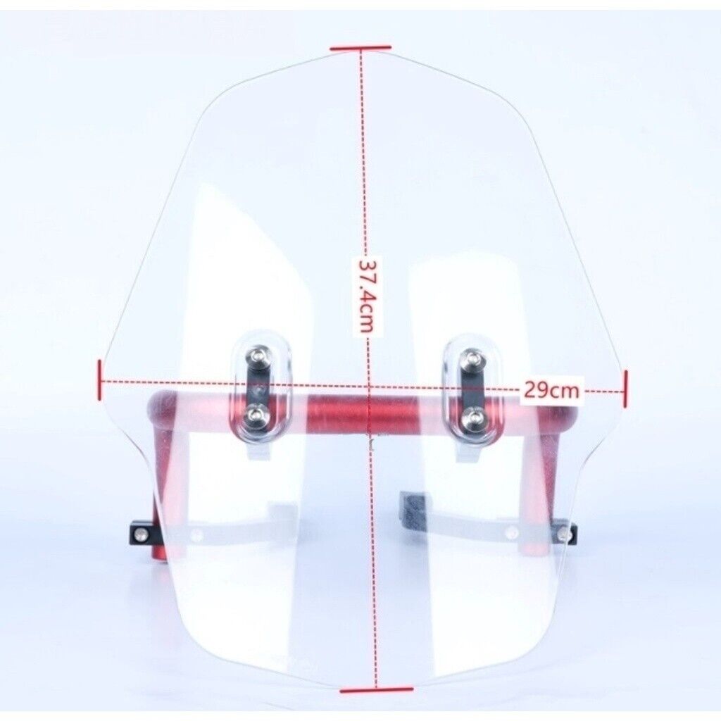 Y1 Yellow Wind Shield For Honda CRF250 300L CT125 KLX250 WR155 Clear Abs Plastic