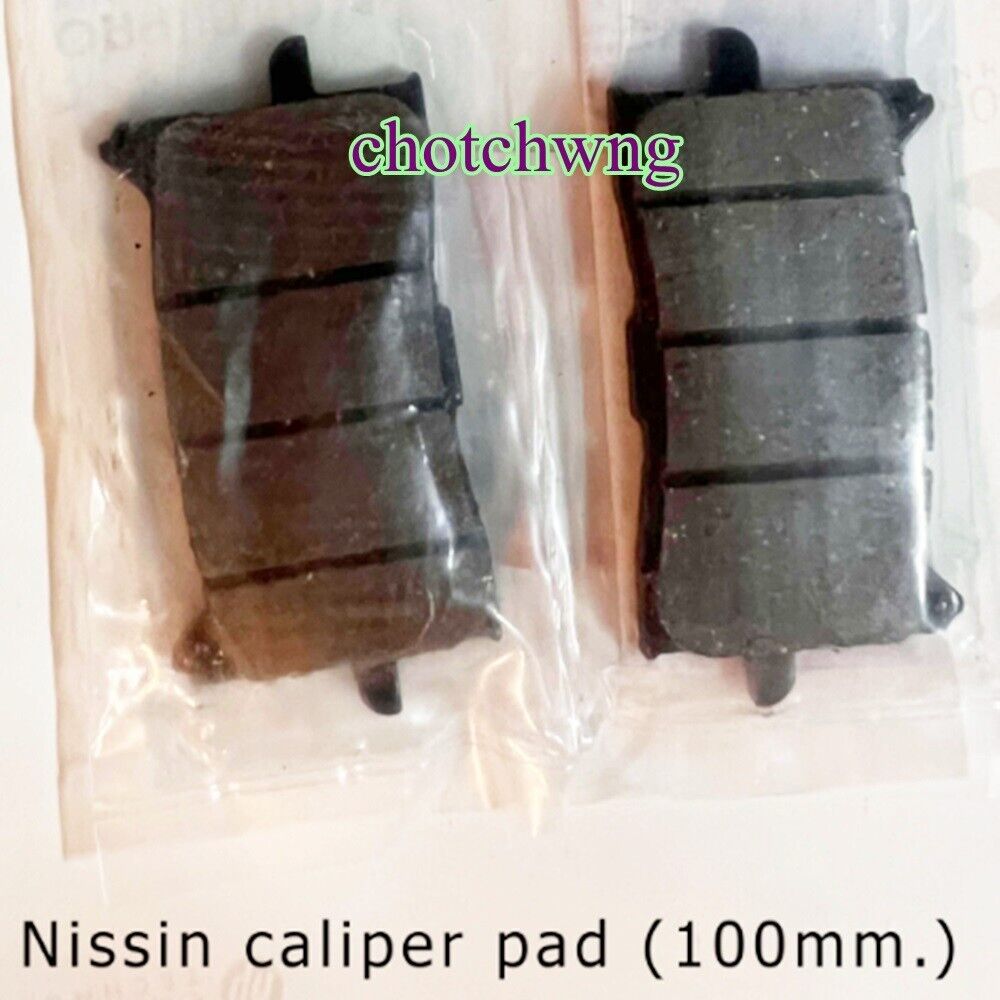 Nissin Brake Pads Nissin Caliper (100mm) Stunt Parts Genuine 1 pairs Honda Grom