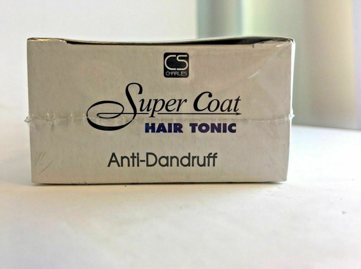 2 x Cs Charles Super Coat Hair Tonic Regrowth Anti-dandruff With Vitamin 100ml.