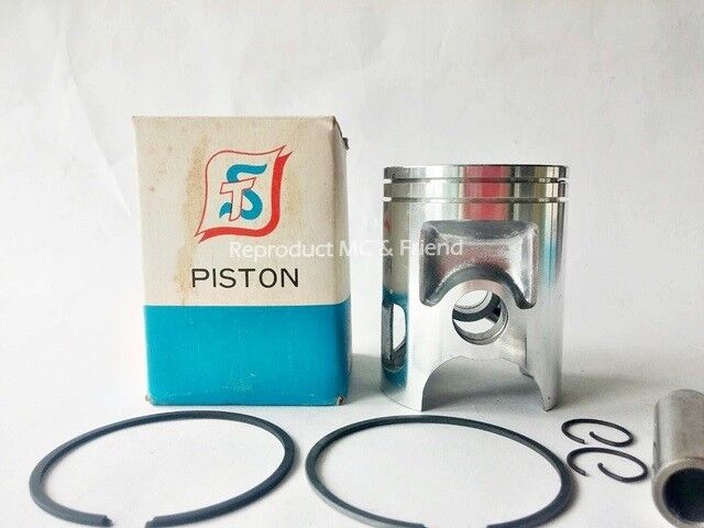 Yamaha RX100 Piston+Ring+Pin+Clips Set Size Oversize 0.50 (Diameter = 52.50mm.)