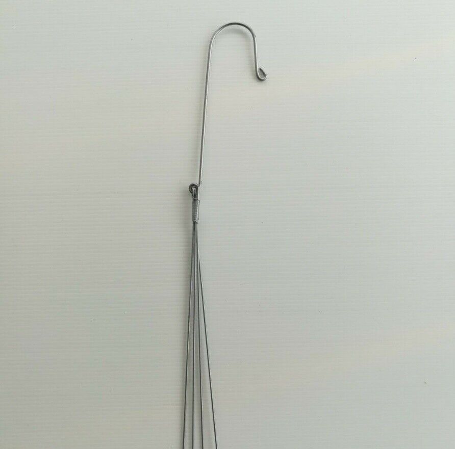 12x Hanging Wire Orchid Vanda Hanger Planter Flowers Plant Garden Baskets