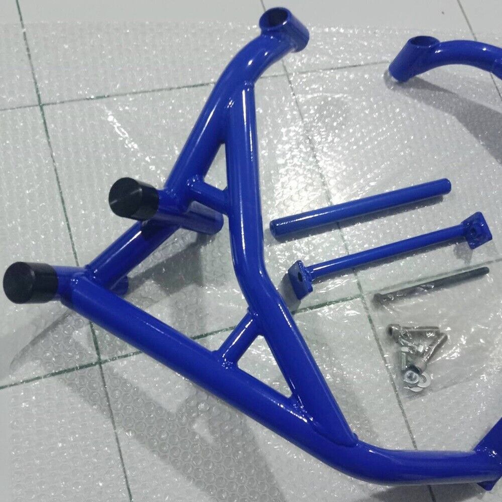 Yamaha MT07 / FZ07 Crash cage Bar Blue Motorcycle Motors Pro Subcage Stunt Part