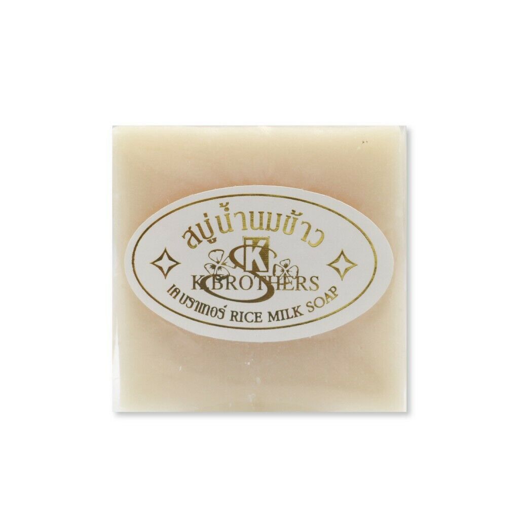 12x K. Brothers Rice Milk Soap Jasmine Face & Body Soft Smooth Radiant Skin 60g