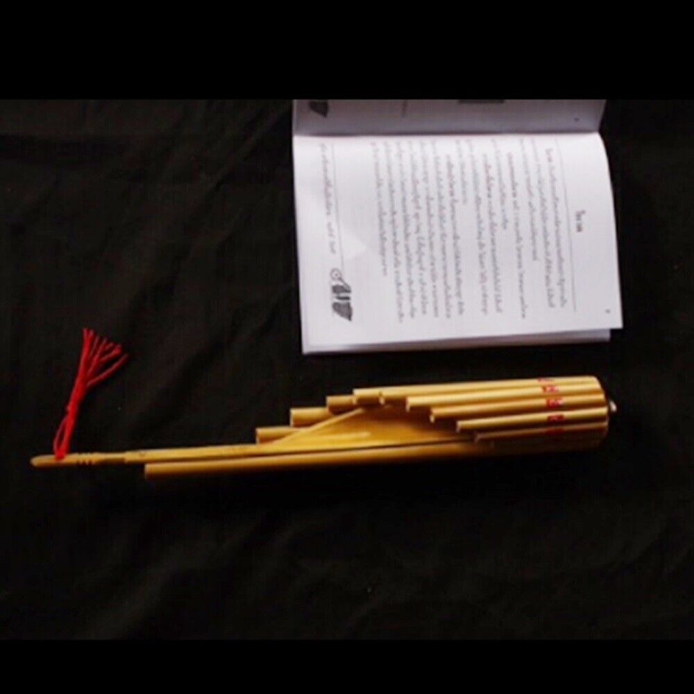 Wote Thai Bamboo Handmade Musical Instrument Traditional Panpipe Flute Isan Laos
