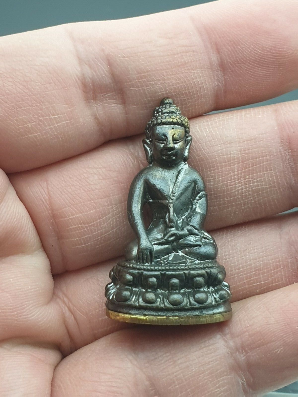 Phra Kring Samphao Setthi LP Hok Wat Rat Ruangsuk 2014 Thai Guru Monk Amulet