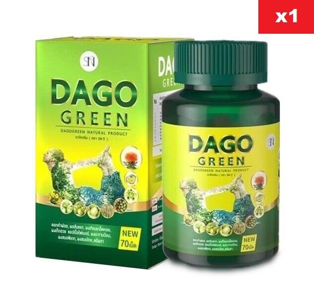 Dago Green Herbal Detox Diet Reduce Belly Fat Increase absorption & digestion
