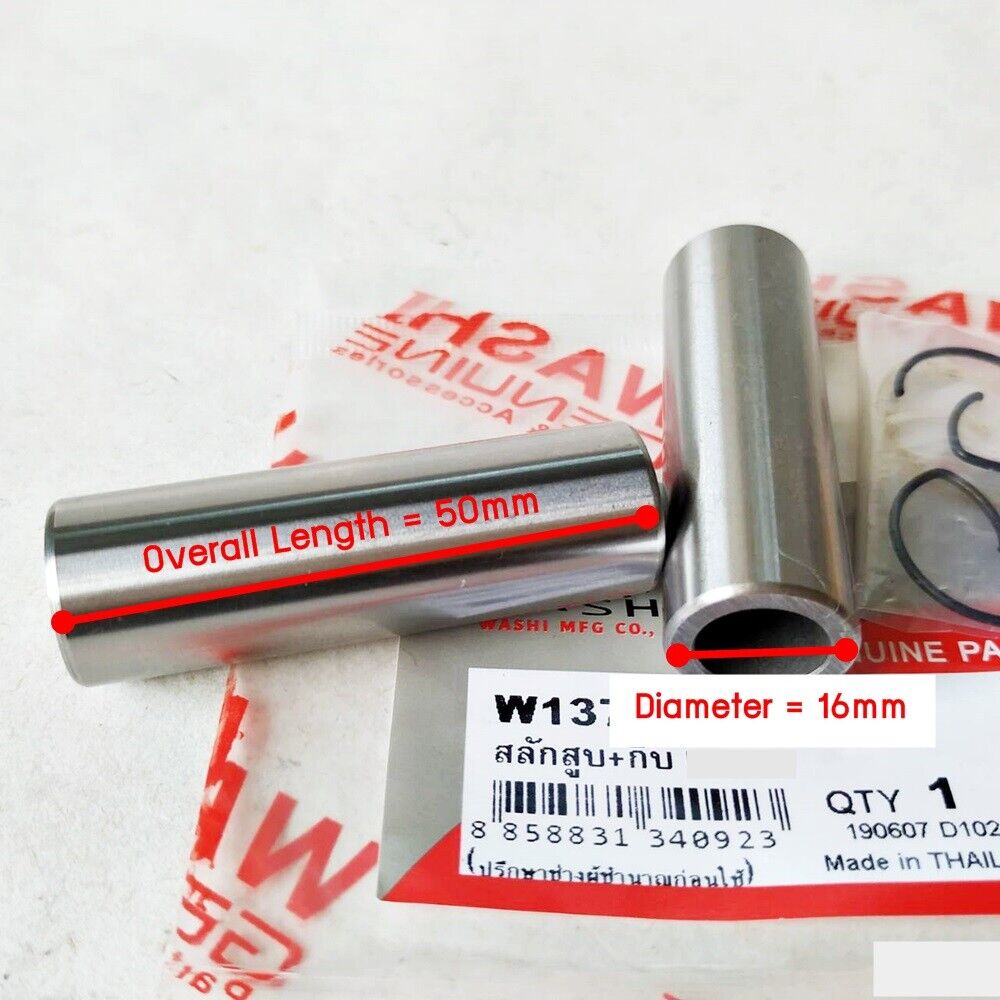 Yamaha YDS3 TZ250 YM1 YM1S TD1 TD2 DS6 Piston Pin Pins + Clips (A pair set)