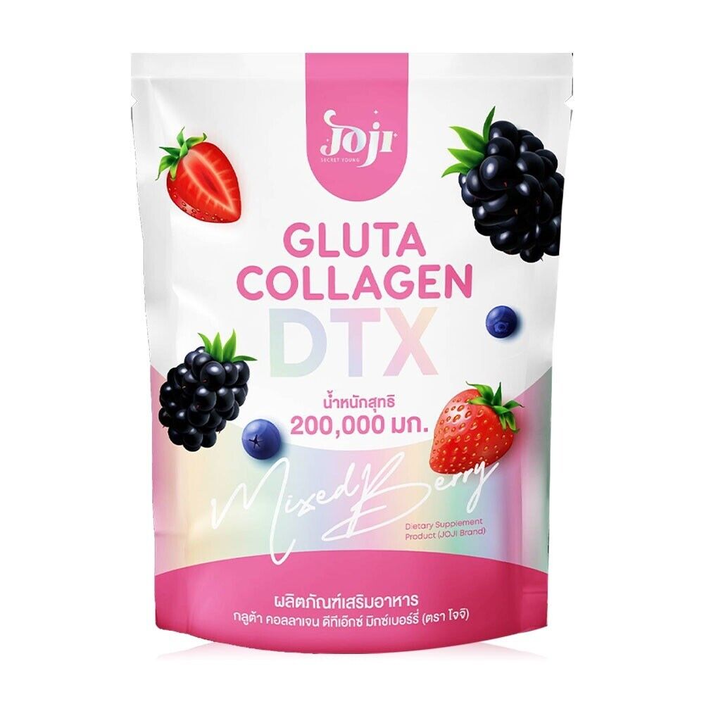 10x Joji Mixed Berry Drink Gluta Collagen DTX Vitamin Skin Radiant Antioxidant