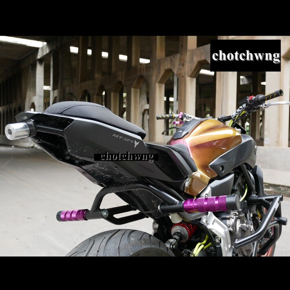 Yamaha MT07 FZ07 12 bar with aluminum plate Motorcycle Accessories Stunt Parts