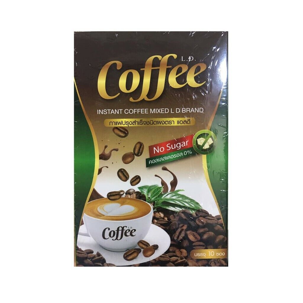 12x LD Coffee Instant Diet Weight Control Excretory System No Sugar Cholesterol