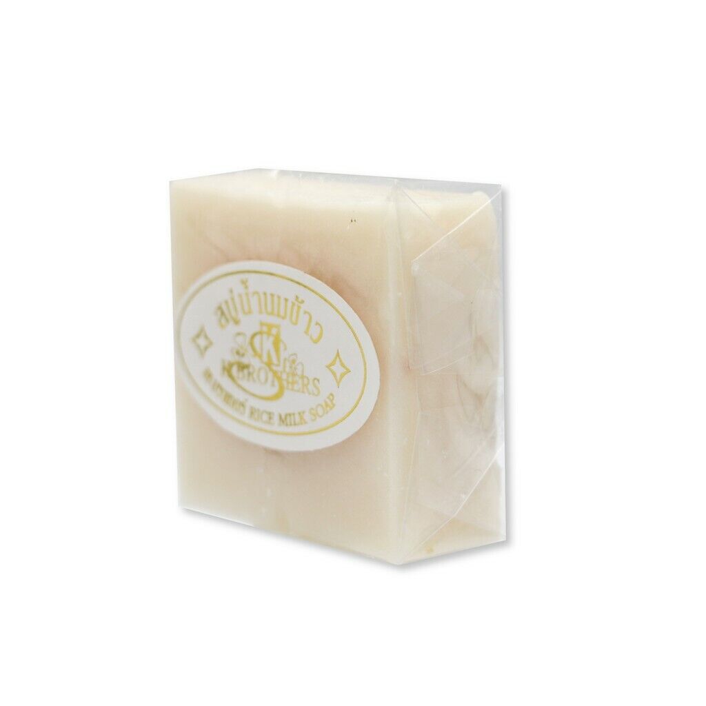 12x K. Brothers Rice Milk Soap Jasmine Face & Body Soft Smooth Radiant Skin 60g