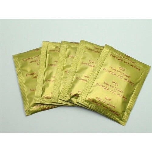 100Pcs 100% Authentic Kinoki Gold Premium Detox Foot Pads Health Organic Herbal