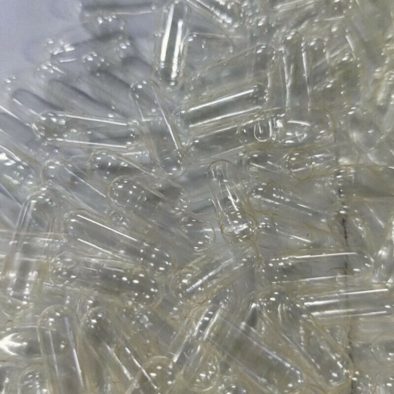 12x Clear Empty Capsules Size 0 1000's Pills Filling Powder Gelatin Clean Safe