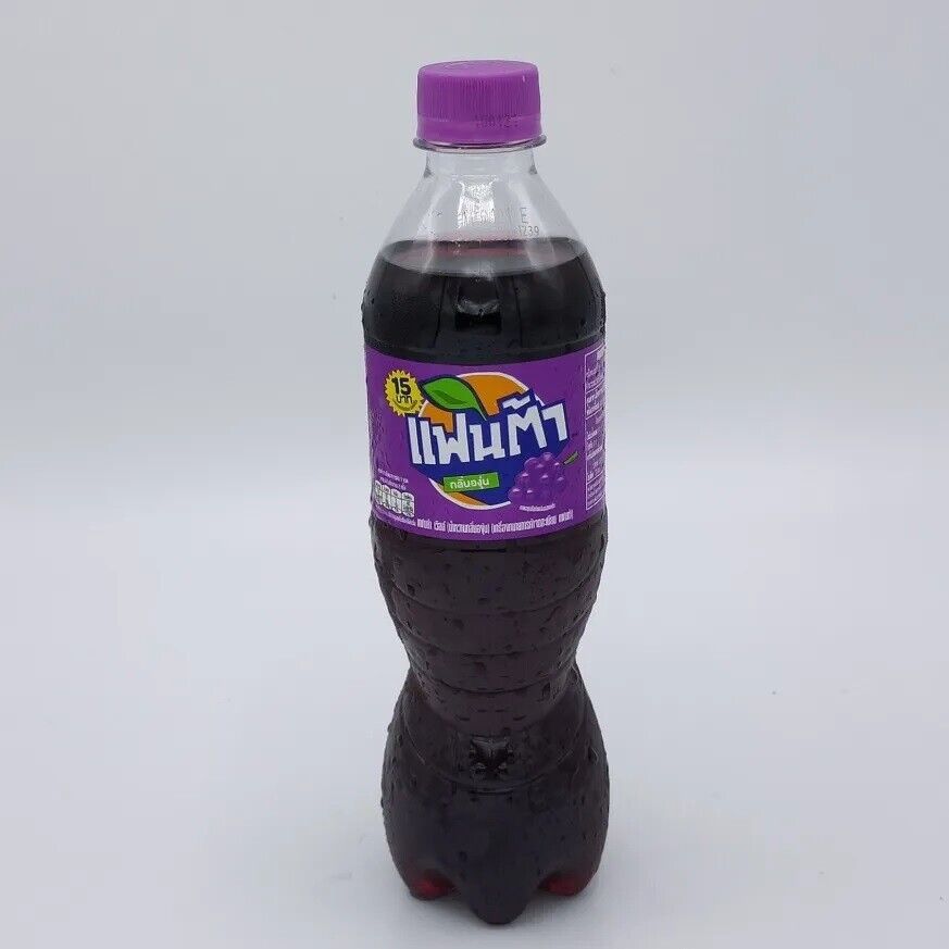 12x 450 ml. Fanta Grape Juice Flavor Soda Soft Drink delicious, refreshing party